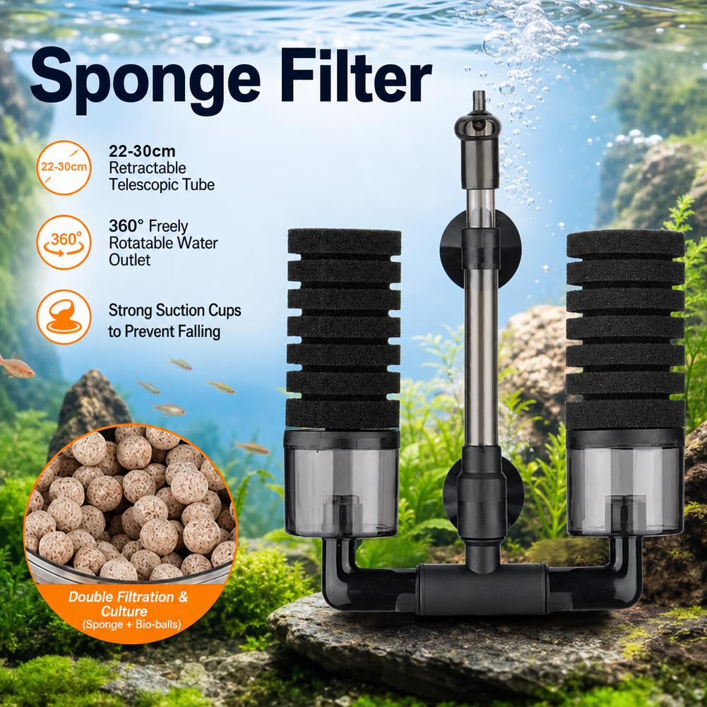Marine Fish Tank - Aquarium Biochemical Sponge Filter Fish Tank