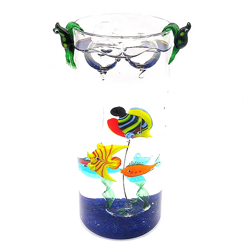 Floating Glass Octopus Figurin - đánh giá và giá Aquarium Marine World