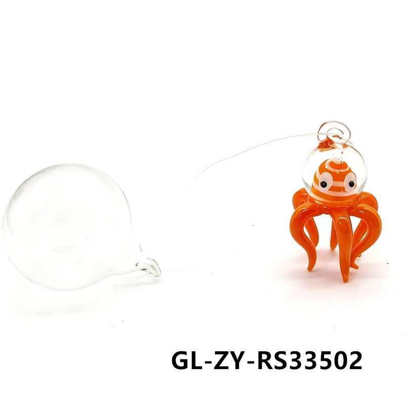 Floating Glass Octopus Figurin - đánh giá và giá Aquarium Marine World
