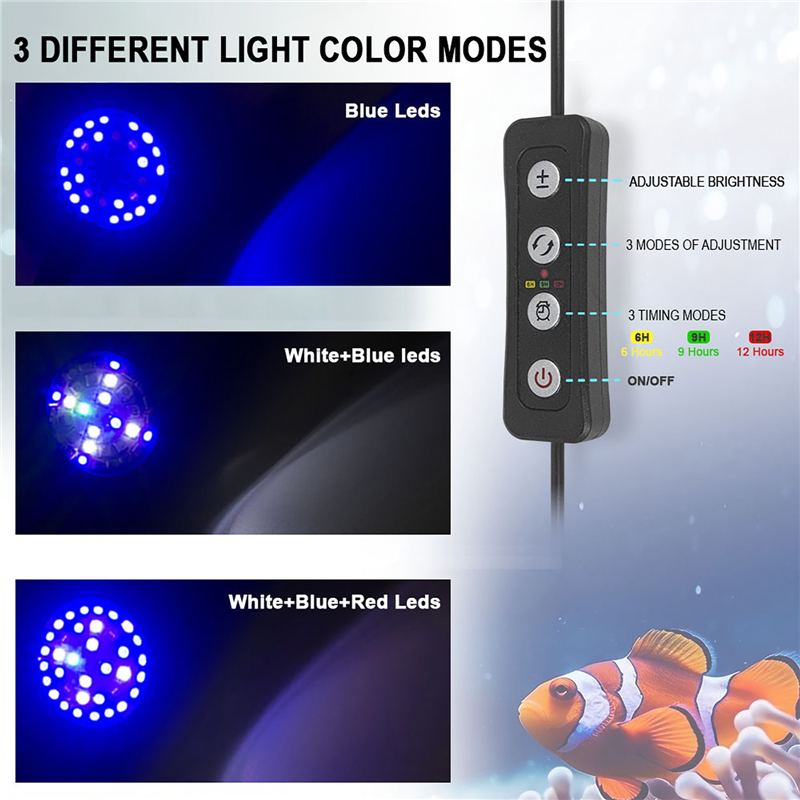 30W Aquarium Fish Tank Sea Wat - đánh giá và giá Reef Lighting