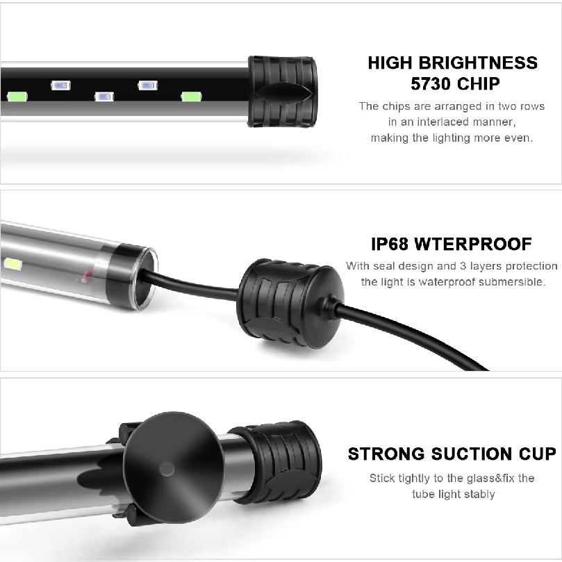 Đèn LED dải 220V cho bể cá chố - đánh giá và giá Aquarium Marine Lights