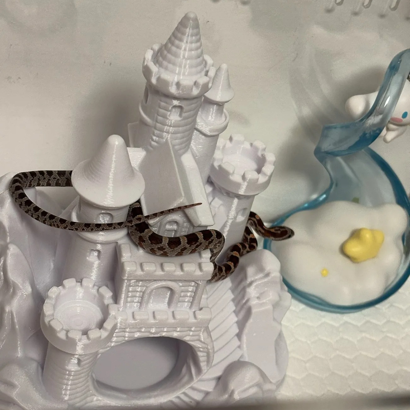 Fairy Tale Castle 3D Print Aqu - đánh giá và giá Marine Fish Tank