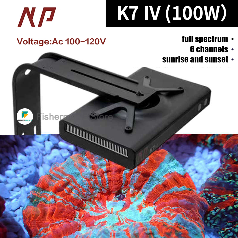 Noo-Psyche K7 PRO  IV 100W Cor - đánh giá và giá Reef Lighting