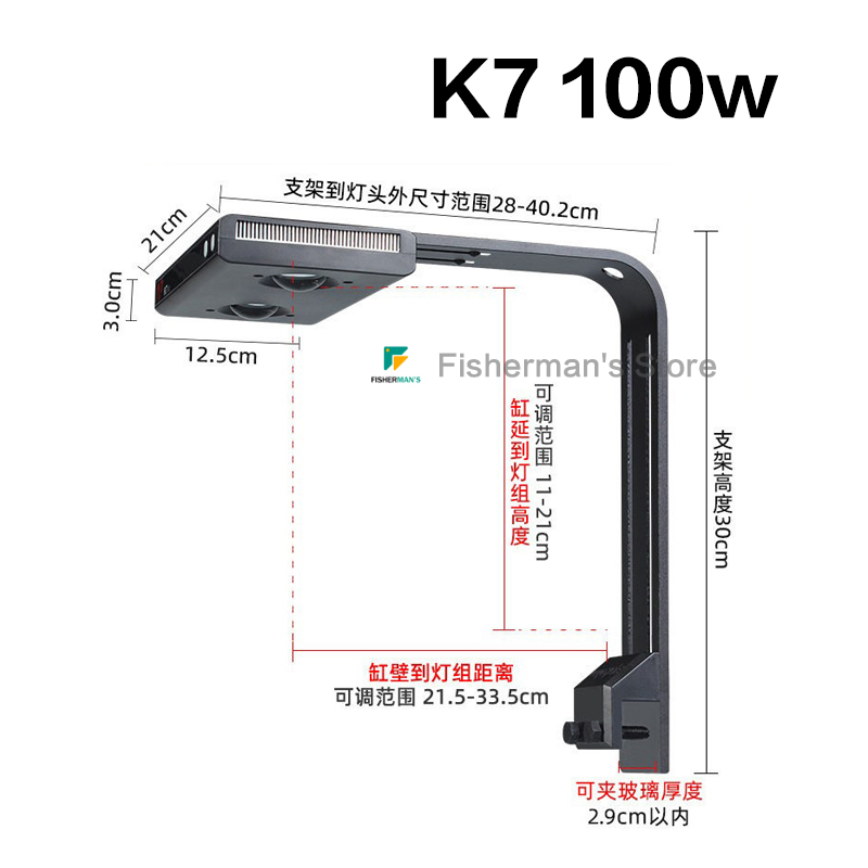 Noo-Psyche K7 PRO  IV 100W Cor - đánh giá và giá Reef Lighting
