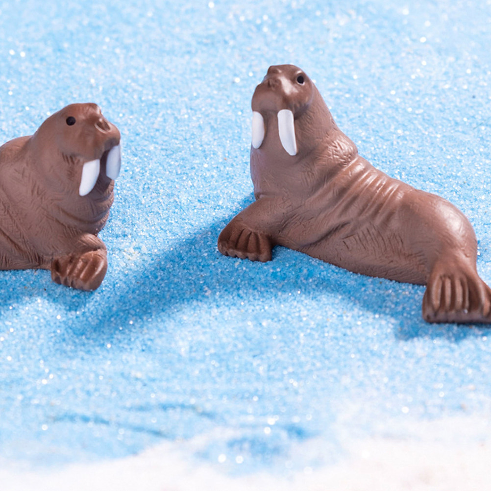 2Pcs Resin Walrus Miniature De - đánh giá và giá Marine Aquarium