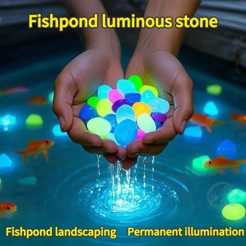 100-1000PCS Luminous Stone Gar - đánh giá và giá Marine Fish Tank